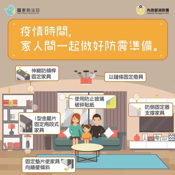 國家防災日防災宣導圖片