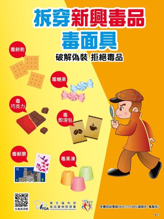 破解偽裝拒絕毒品圖片