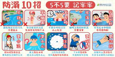 防溺10招